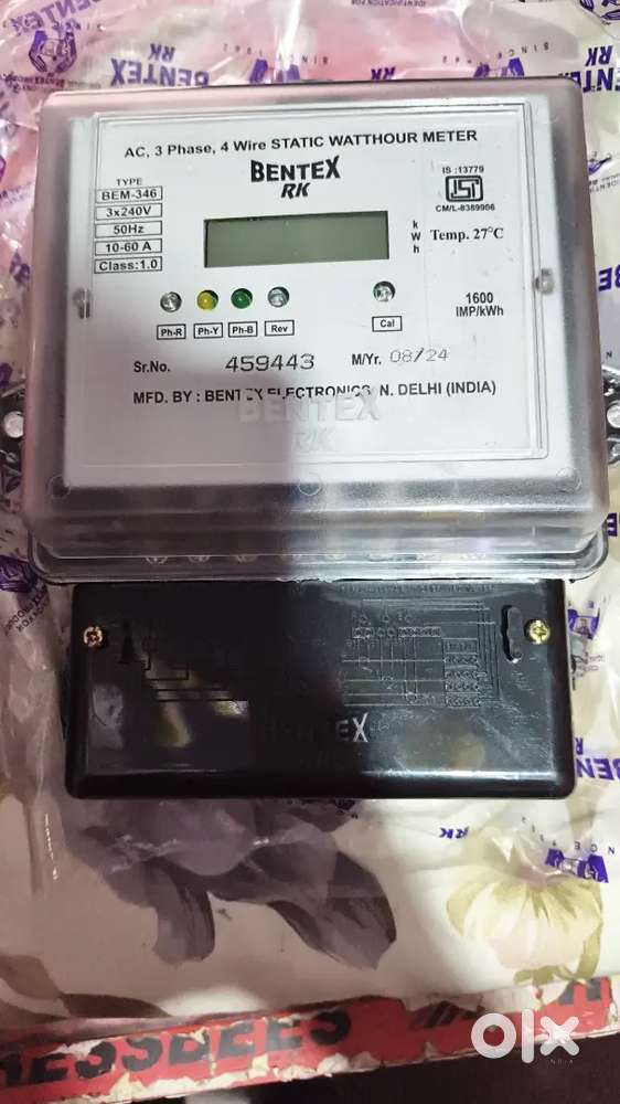 Bentex new meter three phase