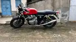 Fisrt Owner ,GT 650 , Red colour 2023 model with red roaster exhaust