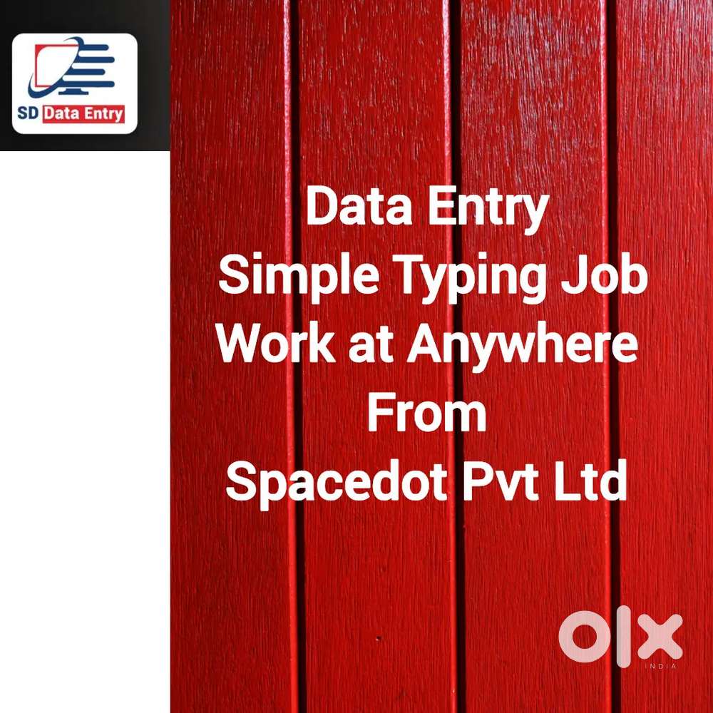 Simple Data Entry Job from Spacedot