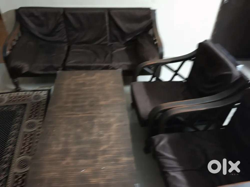 Sofa and table set