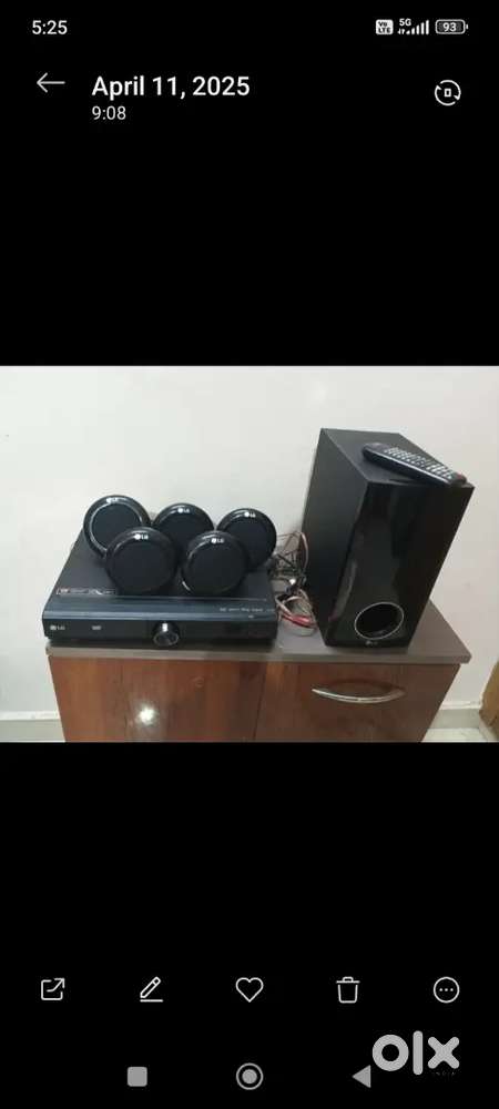 L.g 5 speaker Home theater