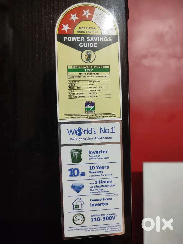 Refrigerator for sale