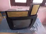 sansui  old TV and Sony speaker