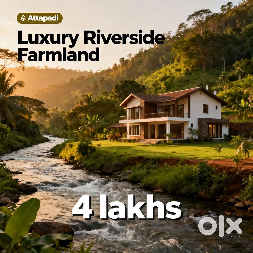 Farmhouse river view