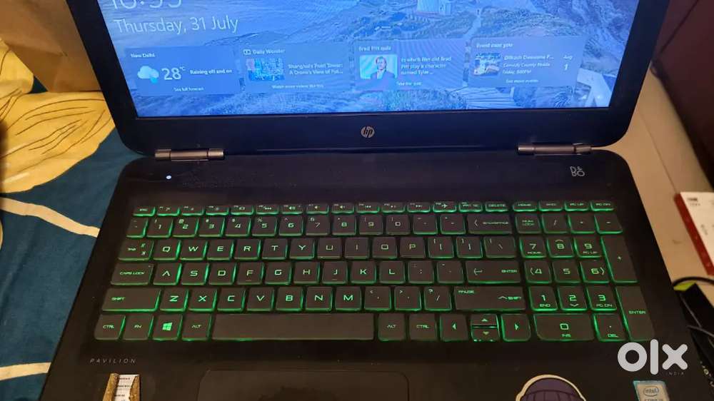 Running laptop