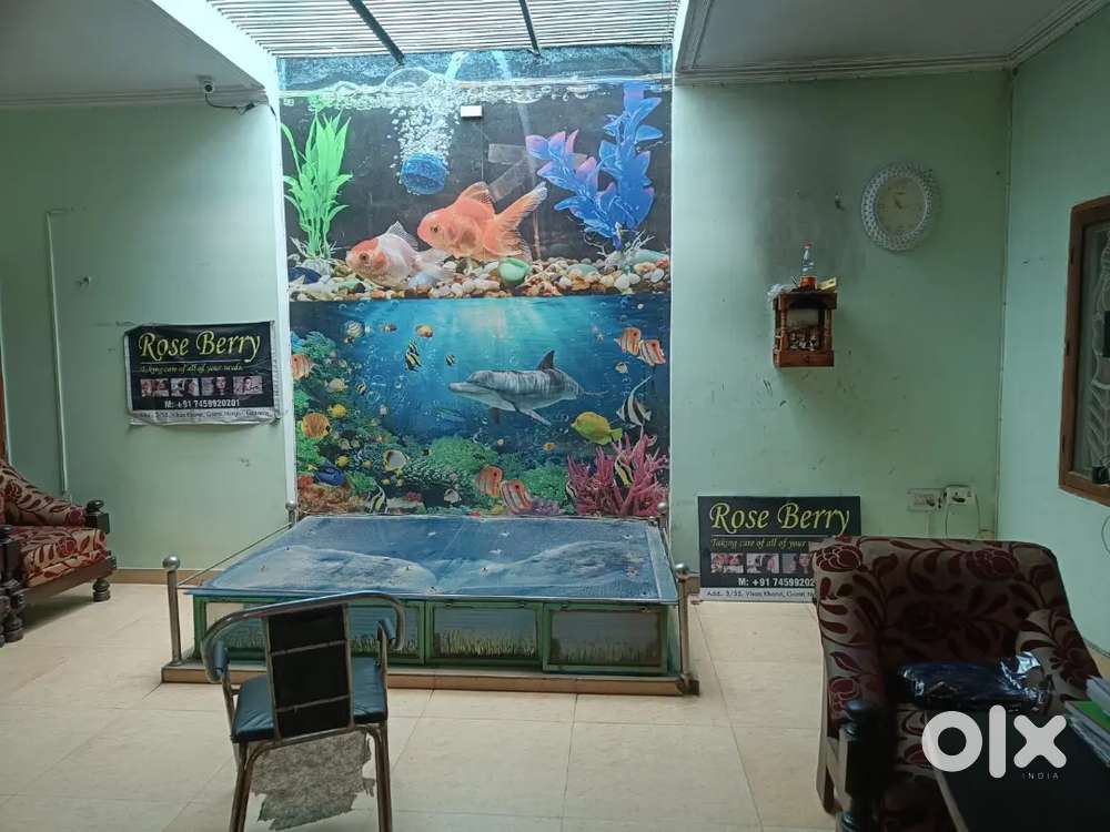3 bhk house floor family or company guest house