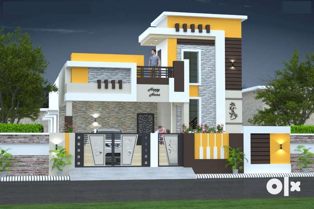 1000 Sqft New 2BHK Individual House For Sale at Thirunindravur Avadi