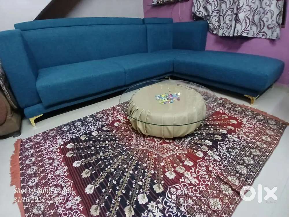 Asian Paints ૧૧૦૦₹ મીટર નું કાપડ લઈ આ સોફા બનાવેલ છે