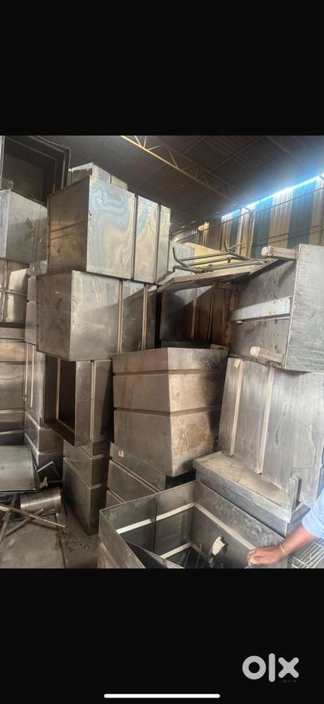 Steel tanky round and square