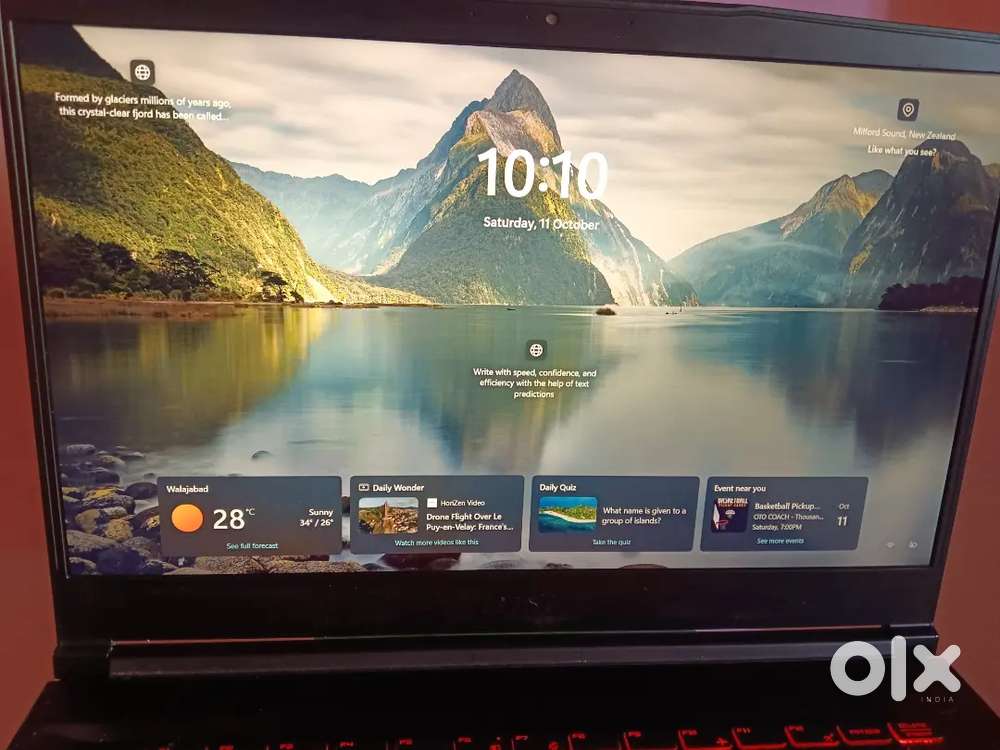 MSI GF 63 LAPTOP