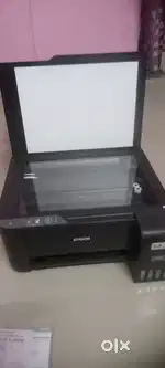 Black printer with cd 18 month old printer