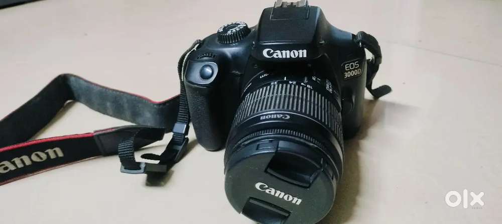 Canon 3000d with lens great condition