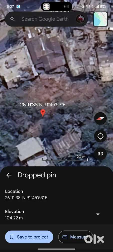 8.5 lessa miyadi land at kharghuli