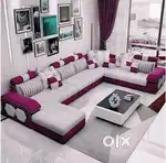 8-piece U Shape sofa set in emi available Aliyar Arham Recliner
