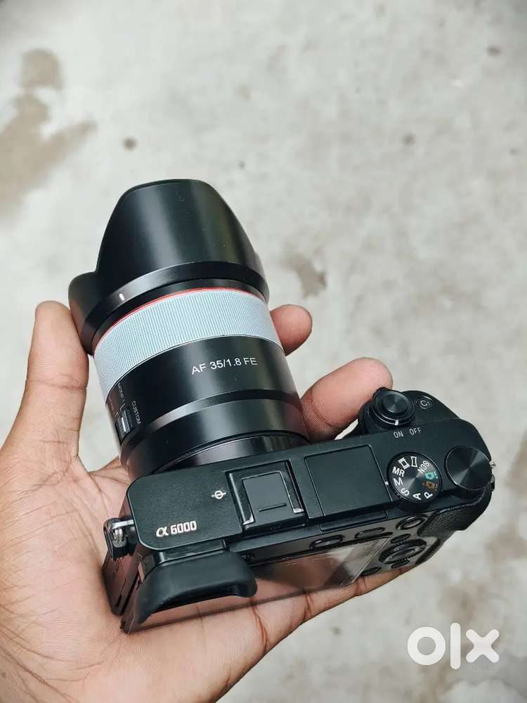 Sony a6000 with samyang 35mm 1.8