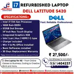 High Grade Refurbished Laptop Dell Latitude 5420 in A++ Conditon