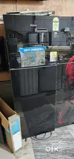 Haier 265lit glass front side 5star inverter model
