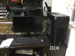 INTEL I7 9th and 11th GEN with monitor and keyboard set