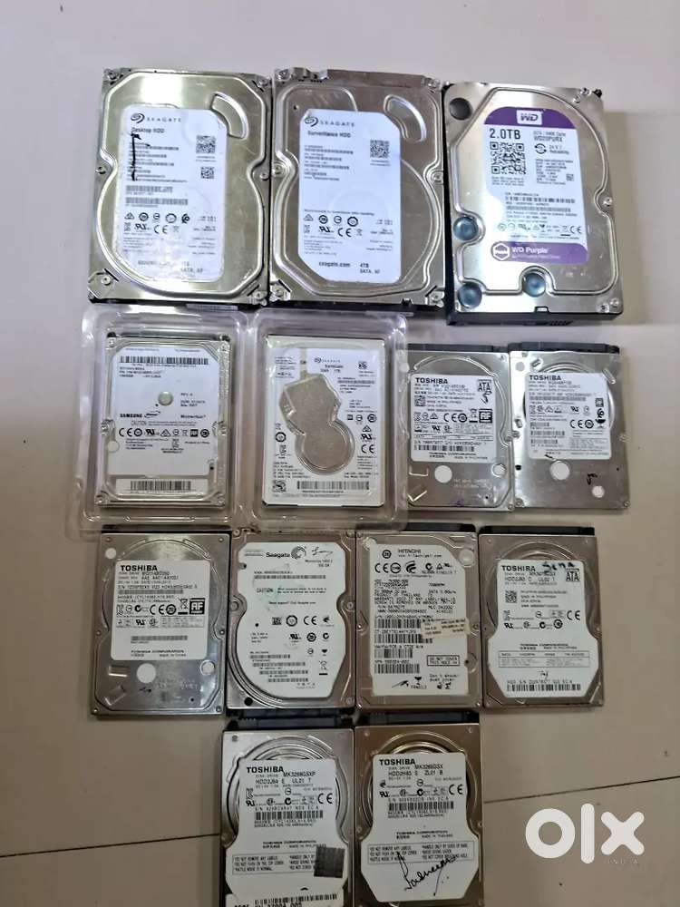 Laptop and computer hard disc good condition