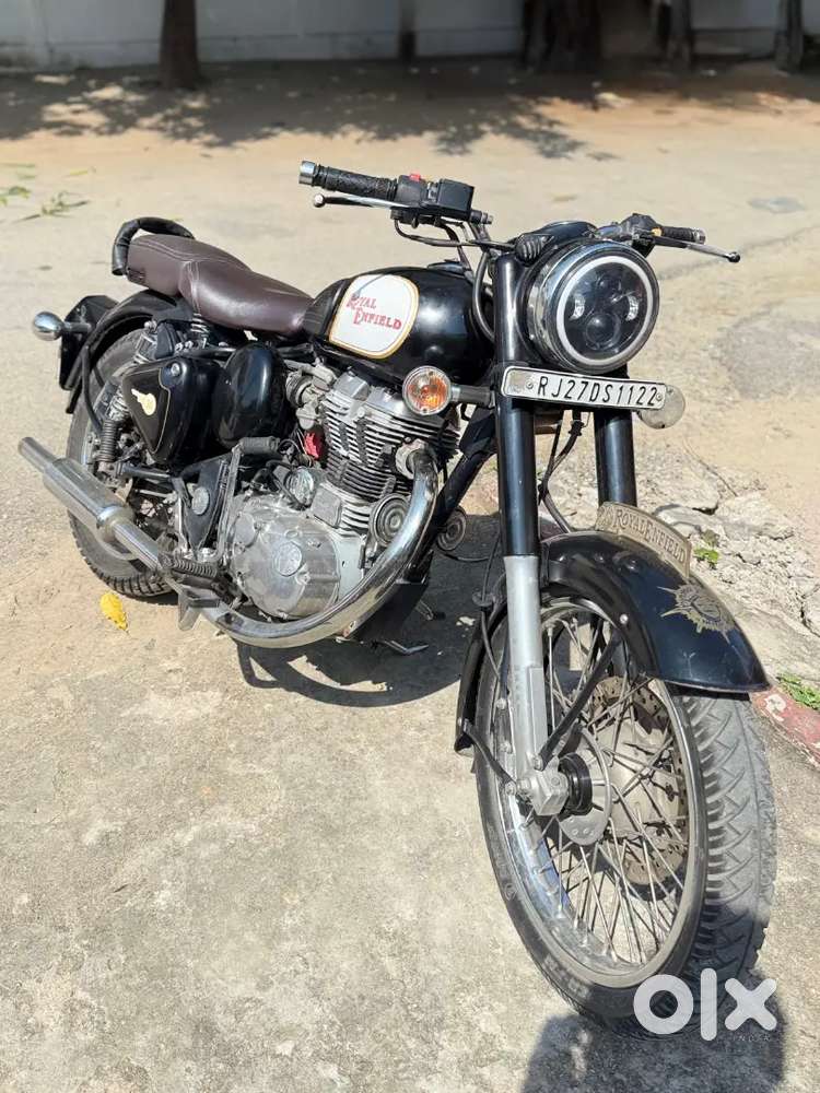 FOR SALE : 2013 Royal Enfield Bullet Classic 350 CC In Black Color