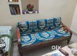 Comfy Sofa + Chair  Gently Used  Affordable