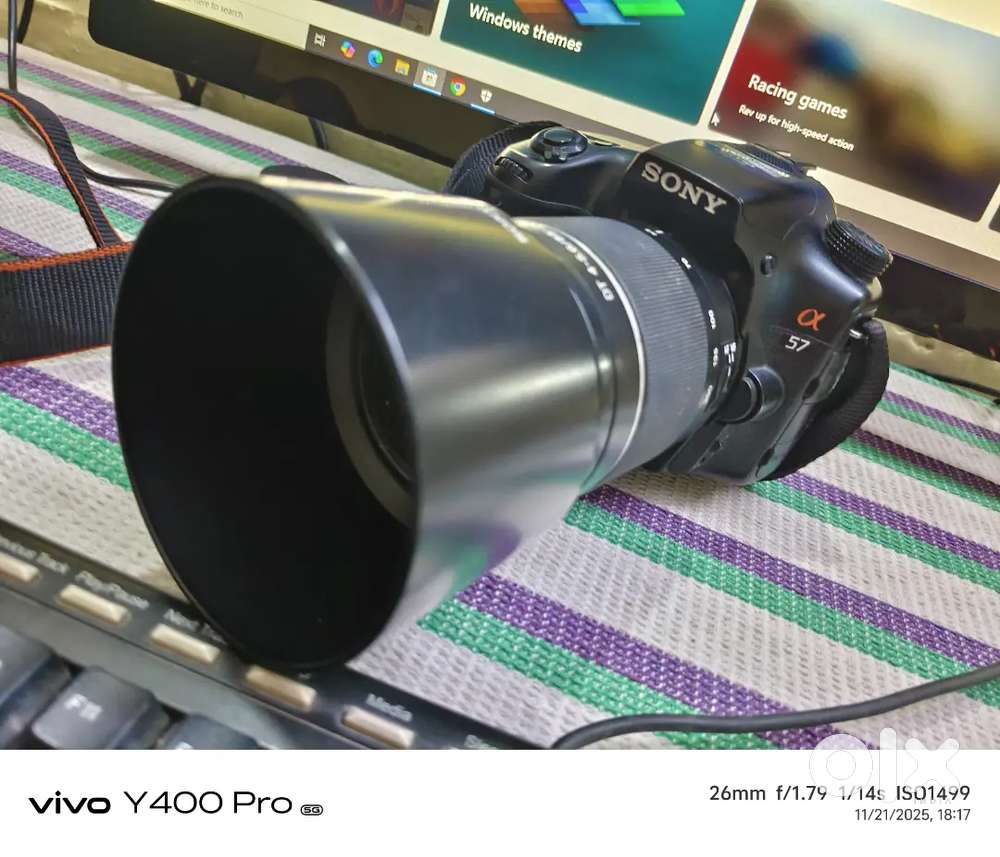 Sony Allfa A57 Lens 55/200