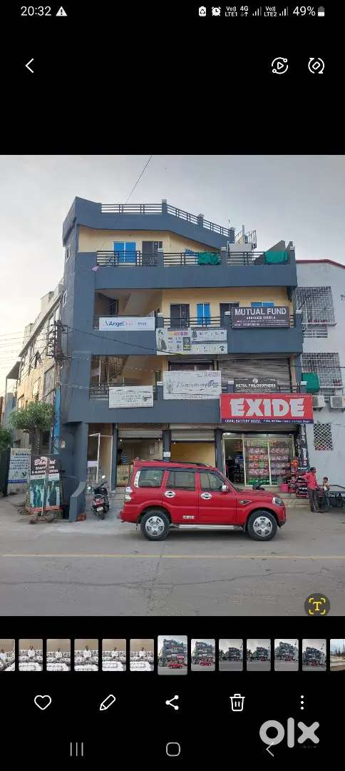 On rent shop at minal shopping street main road facing