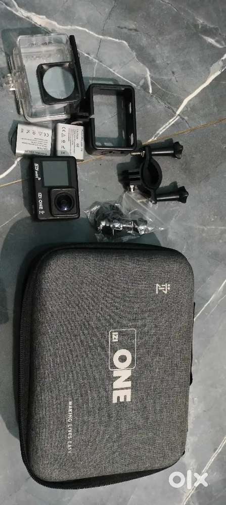 Izi one 5k action camera used only 3times