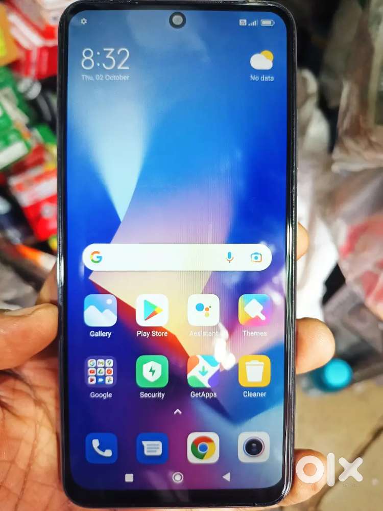 Redmi note 10 6=2 total 8gb ram 128gb saide fingerprint 4g Mobile