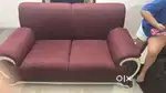 7-Seater Sofa Set with Center Table – Excellent Condition