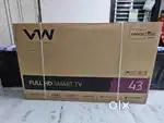 VW 43 inch Full HD Smart TV brand new