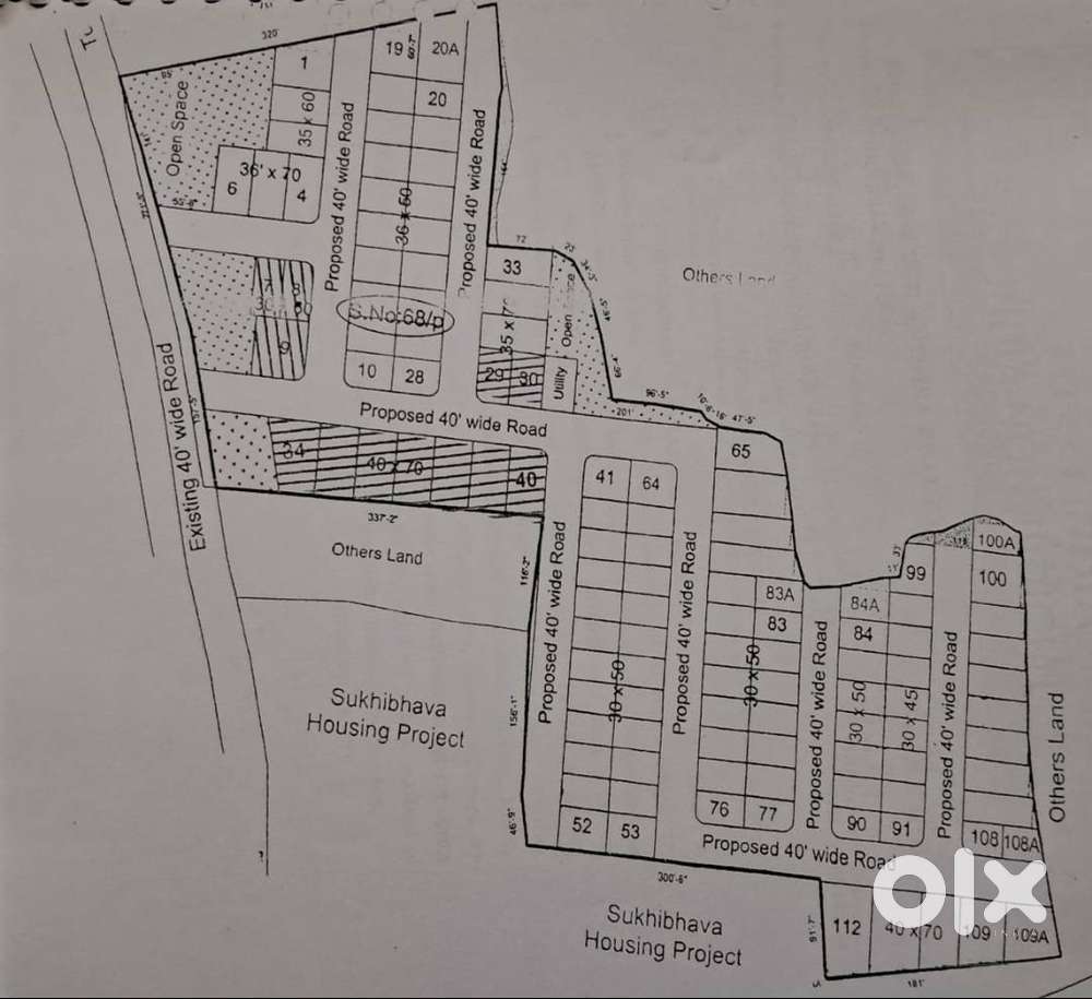 Resedential Plot VMRDA Approved Layout