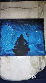 Mahadev galaxy painting