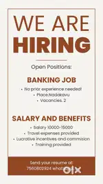 Banking job