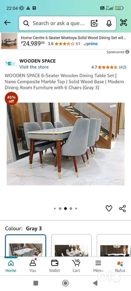 Good quality sofa and dining