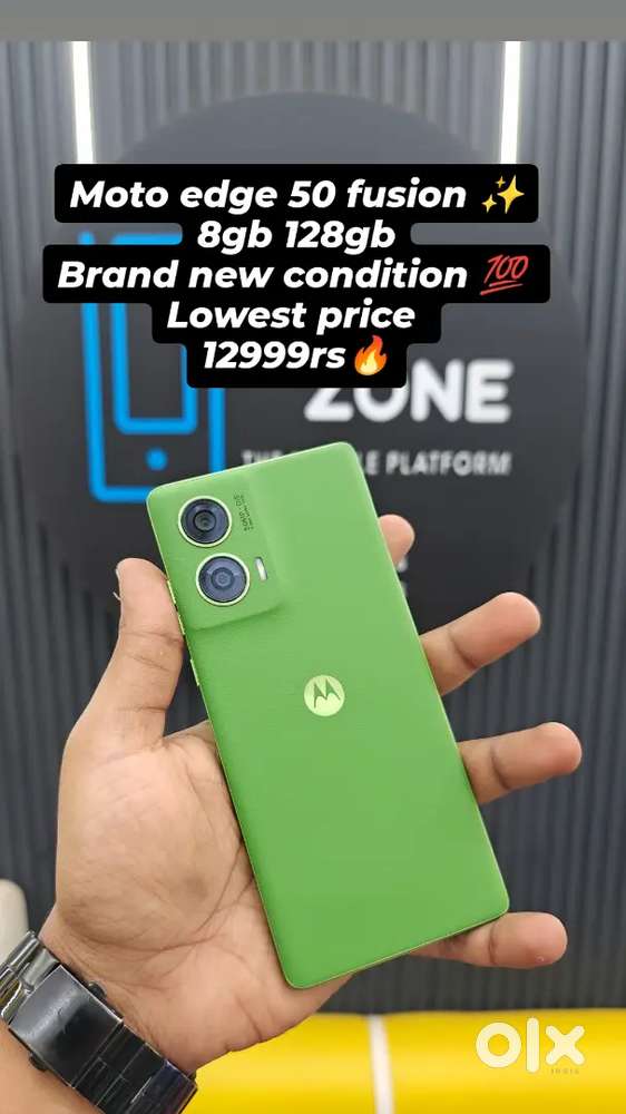 Moto edge 50 fusion neat and clean condition lowest price at safezone