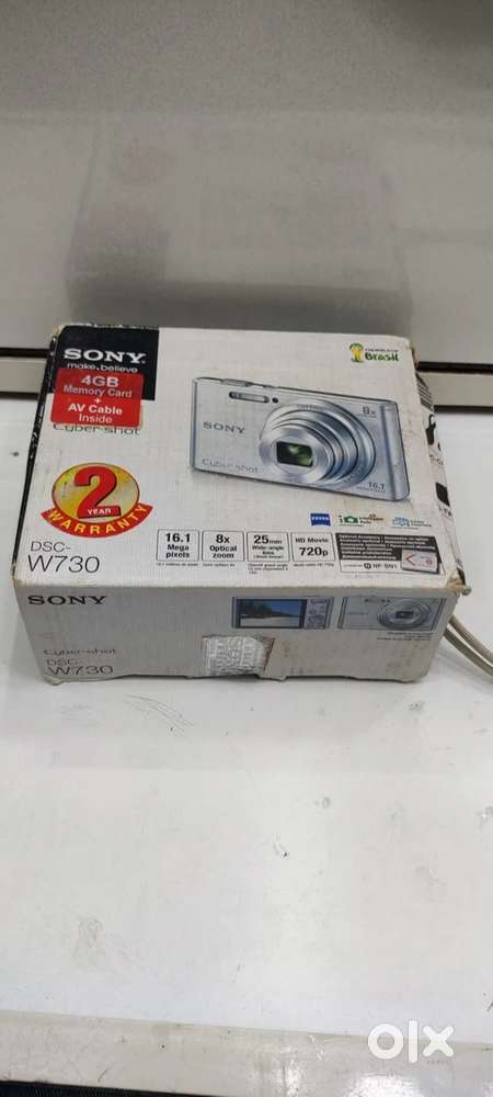 Sony DSC-W730 16.1 MP Digital Camera with 2.7-Inch LCD (Silver)