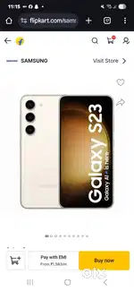Samsung galaxy S23 8/128 gb 5 month warranty bachi hui hai