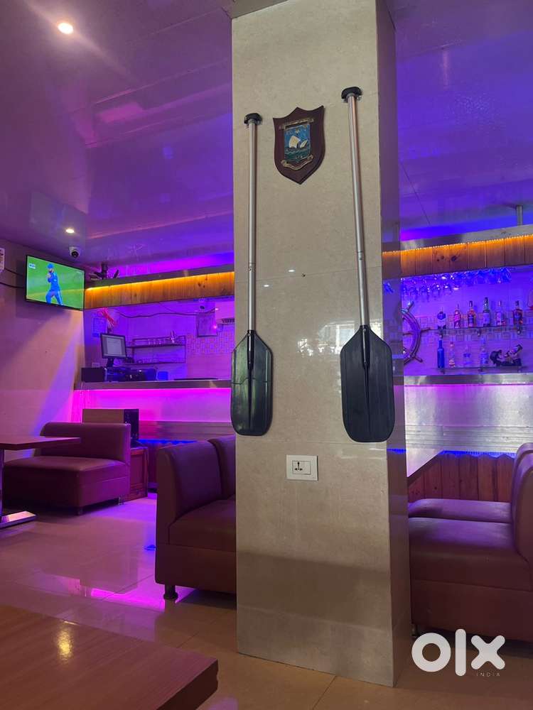 Available bar resturant on rent full setup ready