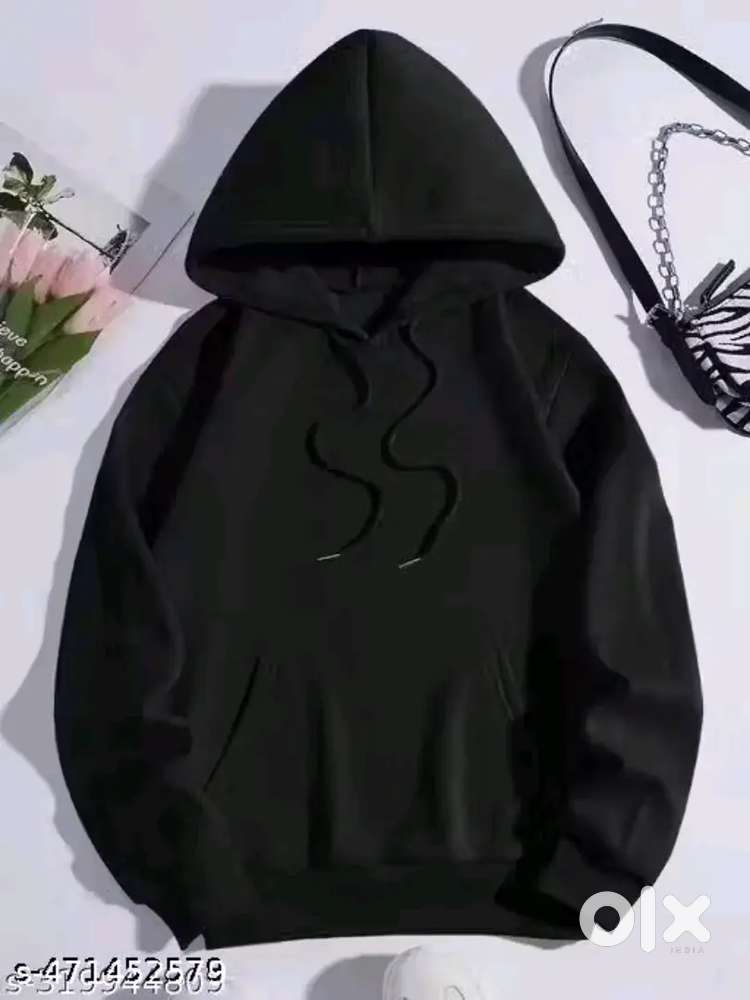 Black hoodie for Men and Women