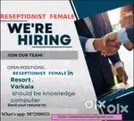 Receptionist Female-Varkala