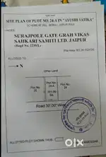 मात्र 4500 रुपए प्रति वर्ग गज 161 गजआयुषी वाटिका गुडा बसेरल रोड,बोराज