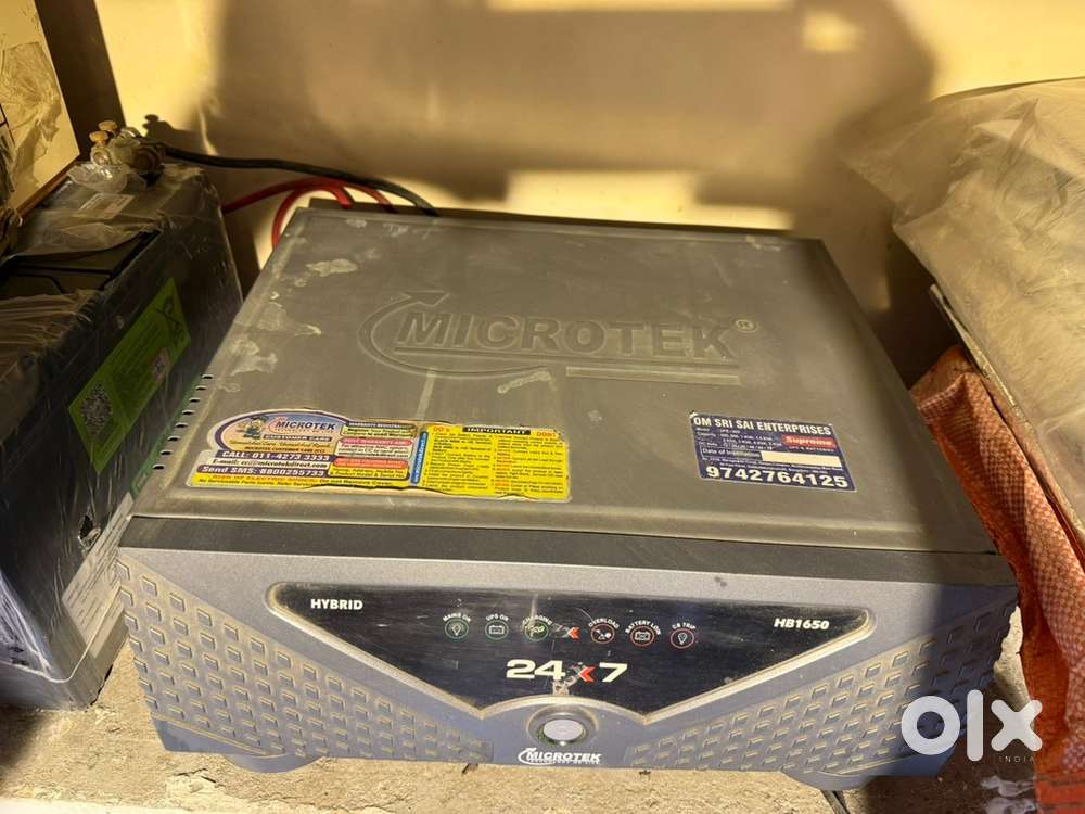 Microtek 24x7 Double Battery Inverter UPS