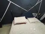 Rot Iron frame bed