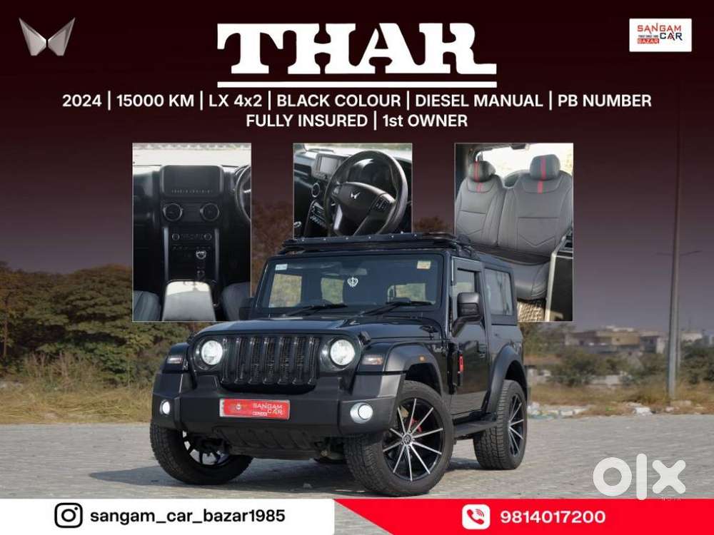 Mahindra Thar LX Hard Top Diesel MT RWD, 2024, Diesel