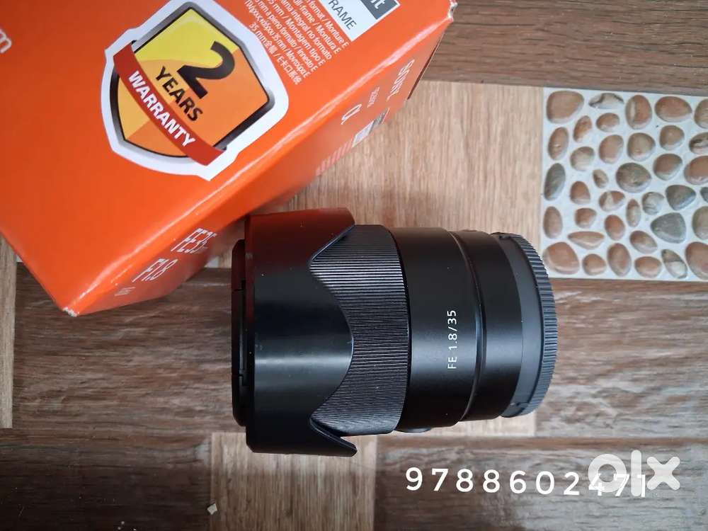 35mm Sony Lens 1.8 with Warranty