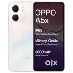 OPPO A5x 5G – 128GB Storage, 8GB RAM (Expandable), 6000mAh Battery –
