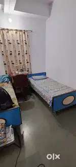 Room on sharing basis only for boys students .