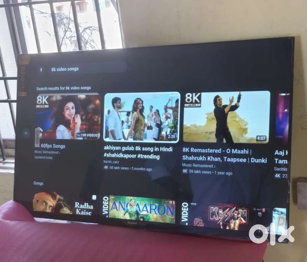 55 inch sony smart Android frameless oled 4k 3yr display waranty 30000