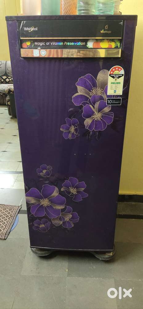 Whirlpool refrigerator 195ltr single door